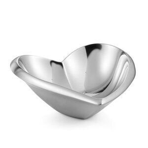 Nambe MT0810 Amore Heart Shaped Silver Alloy Mini Bowl